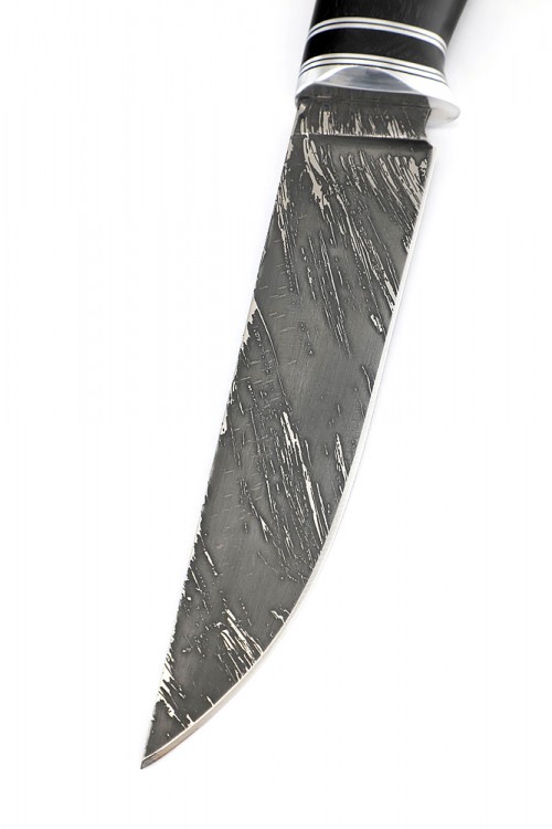 Нож Разделочный сталь D2 рукоять черный граб 