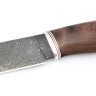 Нож Берсерк сталь дамаск рукоять карельская береза коричневая 