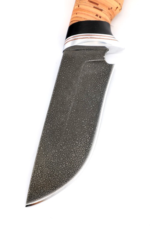 Нож Гепард сталь ХВ5 рукоять береста 