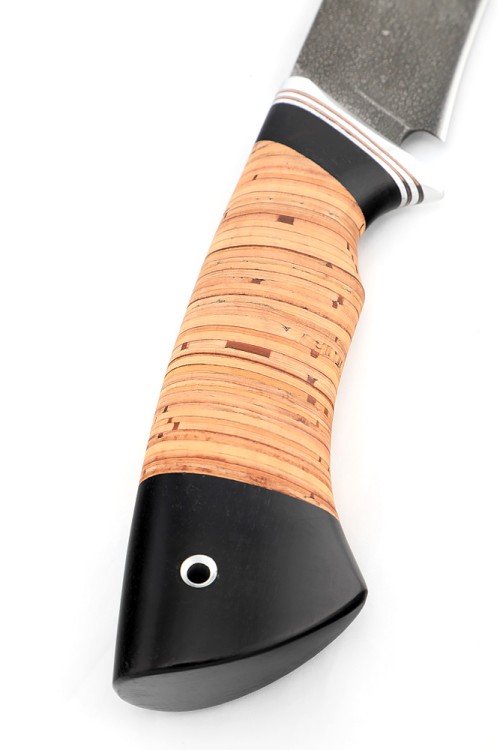 Нож Гепард сталь ХВ5 рукоять береста 