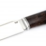 Нож Хищник кованая сталь х12мф рукоять карельская берёза коричневая 