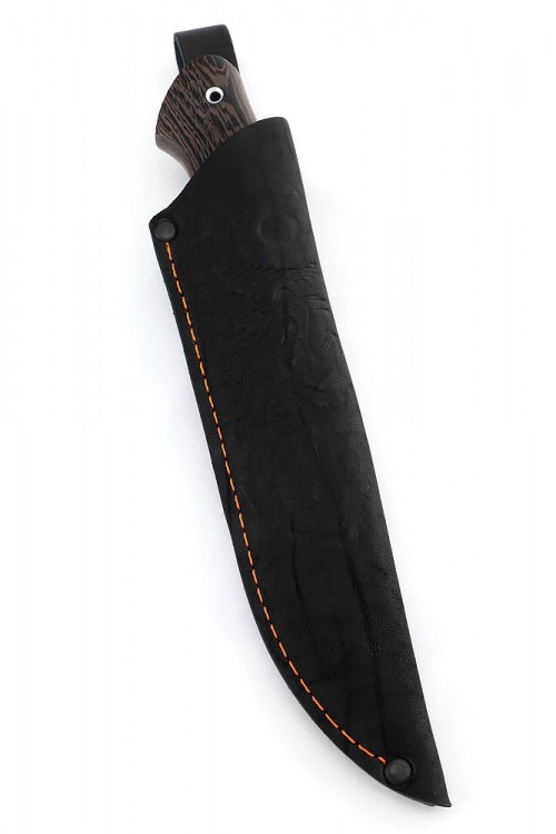 Нож Пеленгас сталь дамаск рукоять ясень термоциклированный 