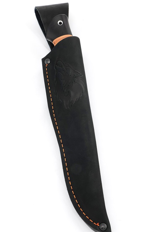 Нож Енот сталь К340 рукоять береста 