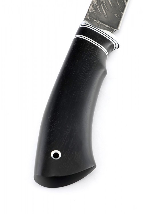 Нож Егерь сталь D2 рукоять черный граб 