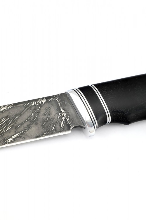 Нож Егерь сталь D2 рукоять черный граб 