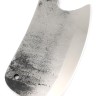 Топорик охотничий (сталь х12МФ со следами ковки, рукоять бубинга-дюраль) цельнометаллический 