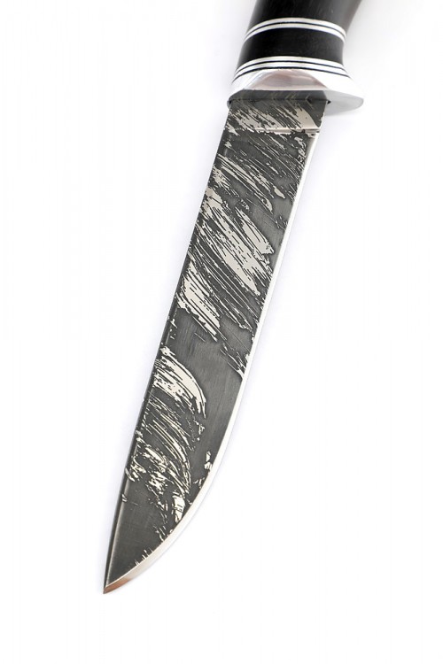 Нож Походный сталь D2 рукоять черный граб 