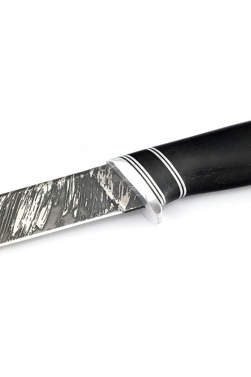 Нож Походный сталь D2 рукоять черный граб 