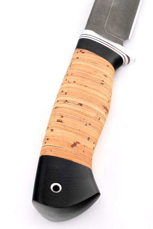 Нож Хантер сталь ХВ5 рукоять береста 