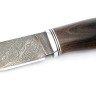 Нож Перун сталь дамаск рукоять карельская береза коричневая 
