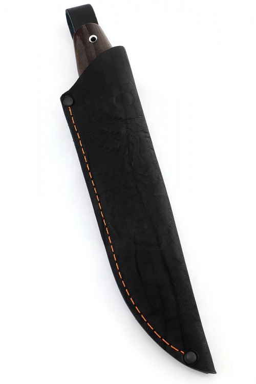 Нож Заяц сталь дамаск рукоять ясень термоциклированный 