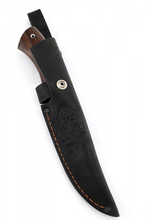 Нож Егерь сталь кованая х12мф рукоять термоциклированная ясень 