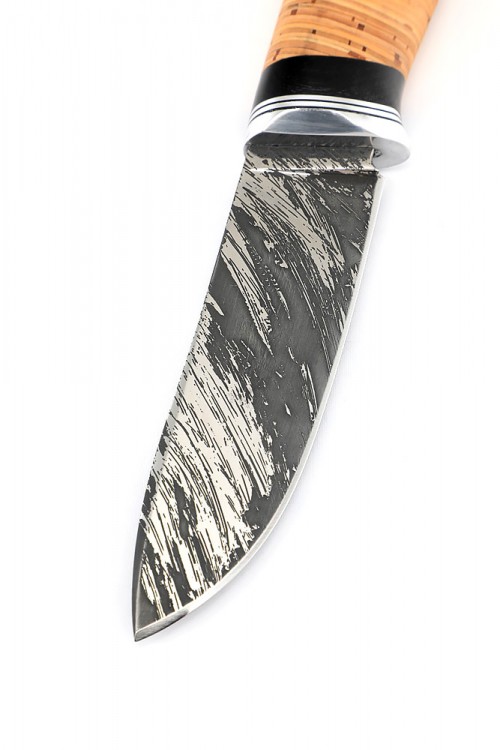 Нож Грибник сталь D2 рукоять береста 