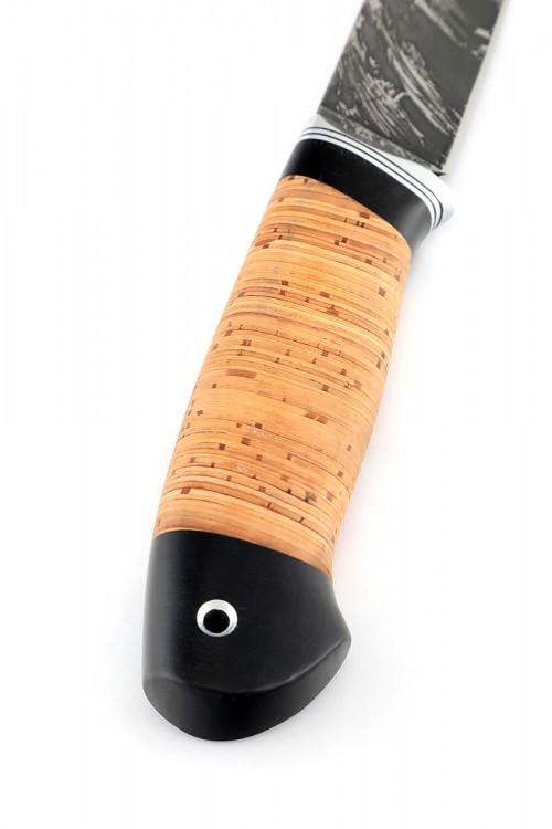 Нож Грибник сталь D2 рукоять береста 