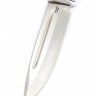 Нож Пеленгас сталь кованая х12мф рукоять стабилизированная карельская береза зелёная 