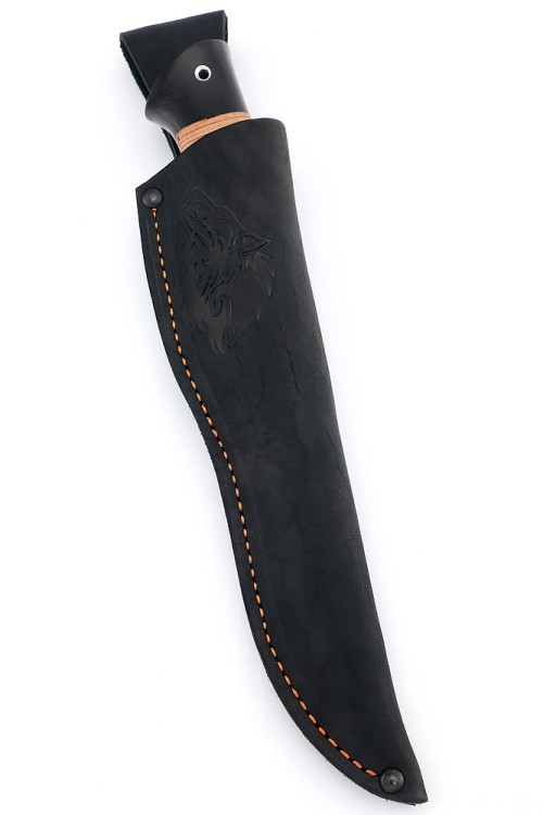 Нож Барс сталь дамаск рукоять береста 