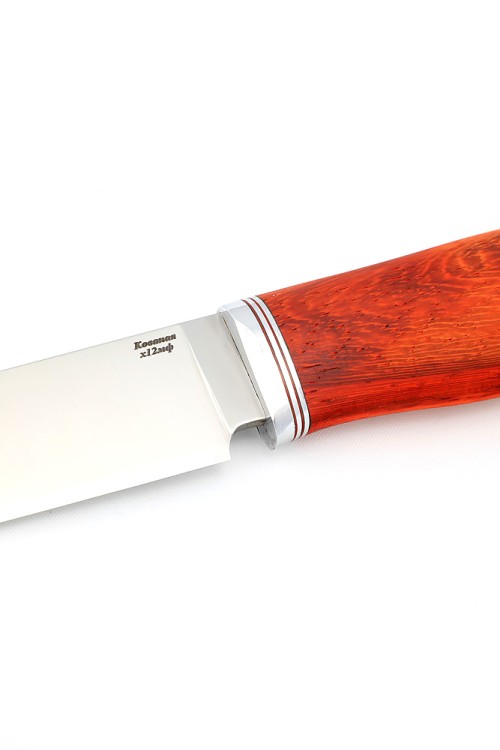 Нож Перун сталь кованая Х12МФ рукоять падук 