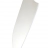 Кухонный нож Сантоку средний кованая сталь 95х18 рукоять G10 синяя 