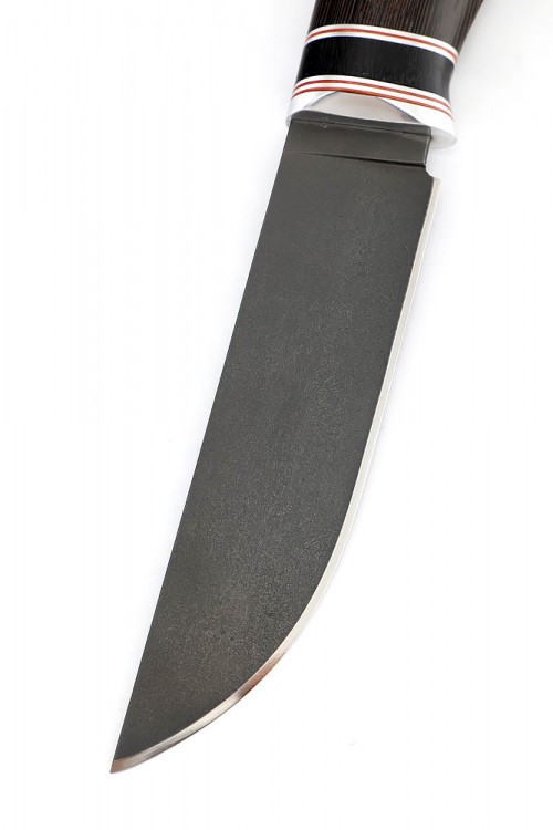 Нож Берсерк сталь булат рукоять черный граб венге 