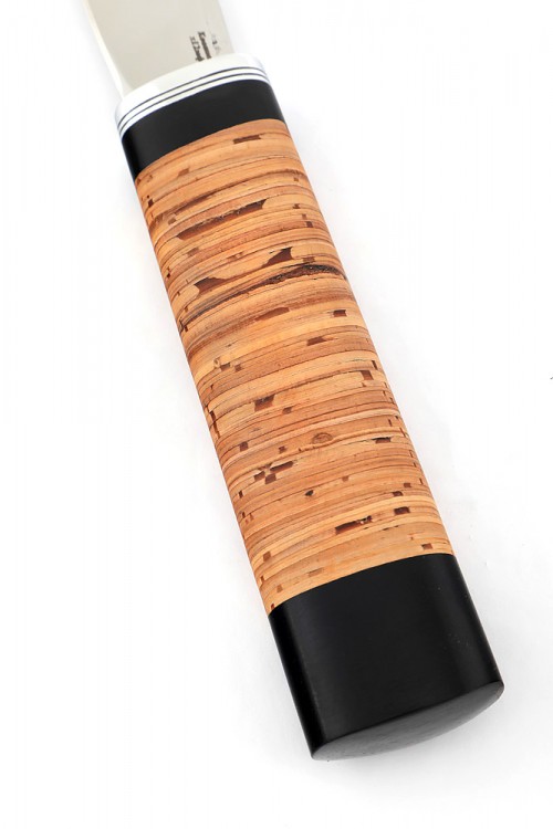 Нож Северный №1 сталь Х12МФ кованый дол рукоять береста 