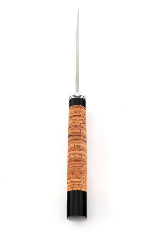 Нож Северный №1 сталь Х12МФ кованый дол рукоять береста 