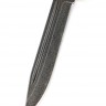 Нож Классика сталь ХВ5-Алмазка рукоять мельхиор, карельская береза коричневая 