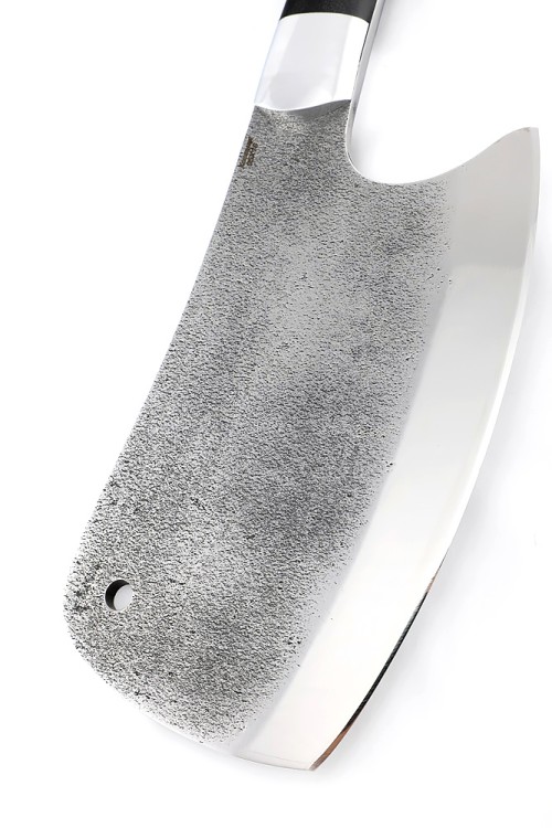 Топорик охотничий (сталь 95Х18 со следами ковки, рукоять черный граб-дюраль) цельнометаллический 