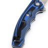 Нож складной Фантом AUS-8 G10 черно-синяя 
