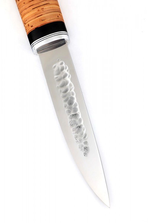 Нож Северный №2 сталь Х12МФ кованый дол рукоять береста  