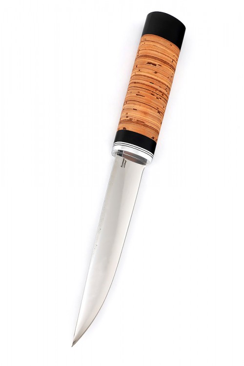 Нож Северный №3 сталь Х12МФ кованый дол рукоять береста  