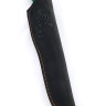 Нож Разделочный сталь Elmax фигурные долы рукоять комбинированная: кап клена, акрил зеленый 