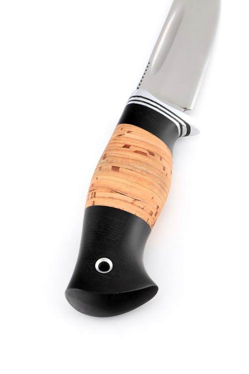 Нож Малыш сталь AUS8, рукоять береста 