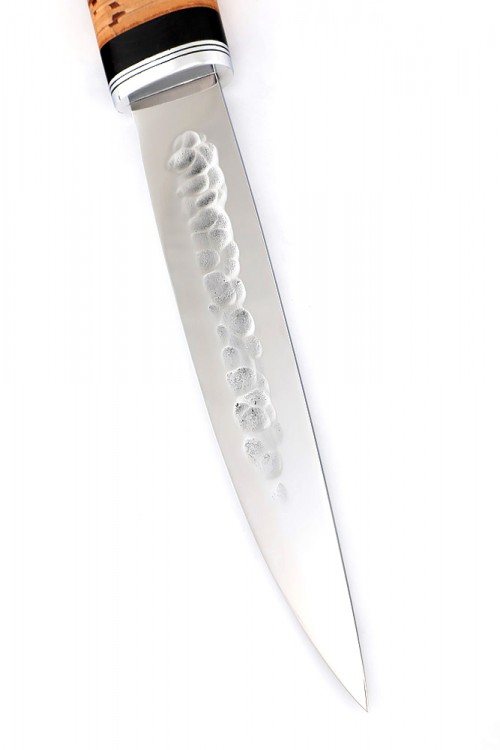 Нож Северный №4 сталь Х12МФ кованый дол рукоять береста   