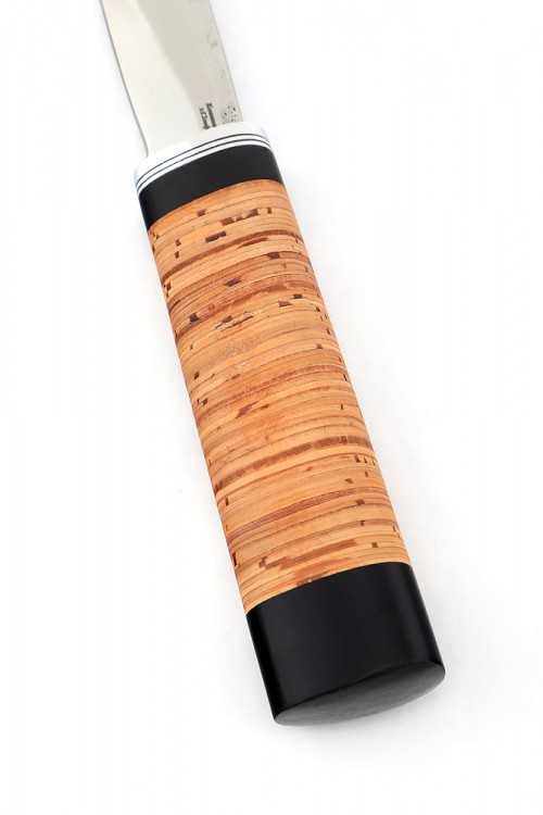 Нож Северный №4 сталь Х12МФ кованый дол рукоять береста   