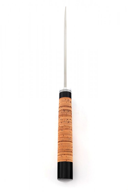 Нож Северный №4 сталь Х12МФ кованый дол рукоять береста   