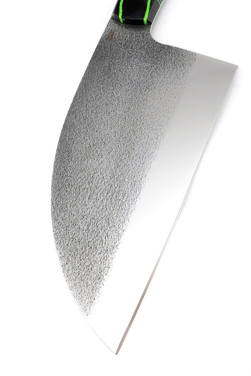 Нож Сербский сталь х12мф, рукоять микарта цельнометаллический 