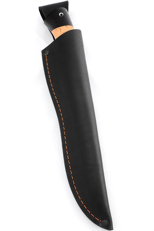 Нож Филейный средний сталь кованая Х12МФ рукоять береста 