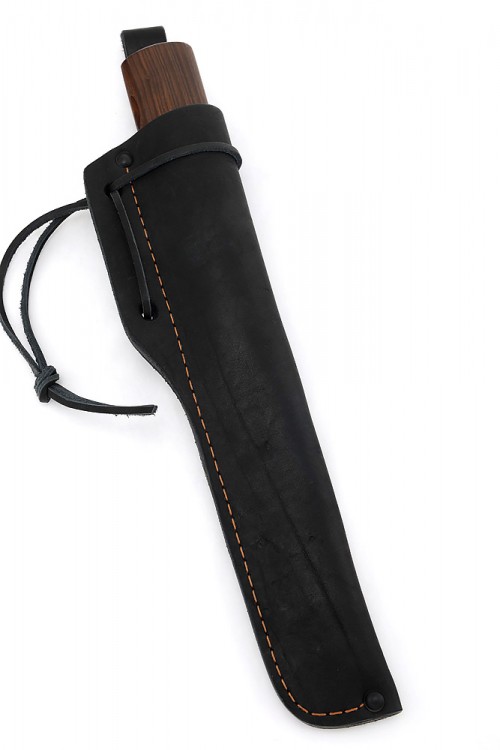 Нож Северный №1 сталь Х12МФ кованый дол рукоять термоциклированный ясень вставка кость 