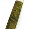 Нож Якут №2 сталь Х12МФ кованый дол рукоять зеленая карельская береза вставка кость 