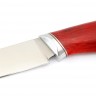 Нож Лорд сталь Elmax рукоять карельская береза красная с дюралью 