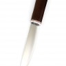 Нож Якут №4 сталь Х12МФ шлифованный дол рукоять ясень термоциклированный 