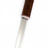 Нож Якут №3 сталь Х12МФ шлифованный дол рукоять ясень термоциклированный 
