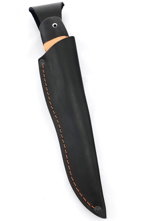 Нож Заяц сталь N690 рукоять береста 