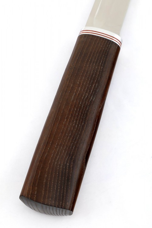 Нож Северный №2 сталь Х12МФ шлифованный дол рукоять ясень термоциклированный 