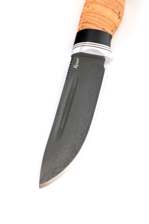 Нож Малыш сталь булат рукоять береста 