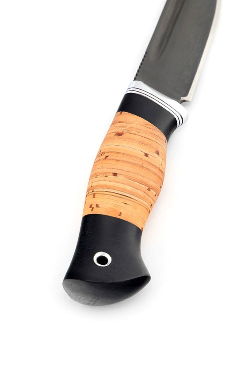 Нож Малыш сталь булат рукоять береста 