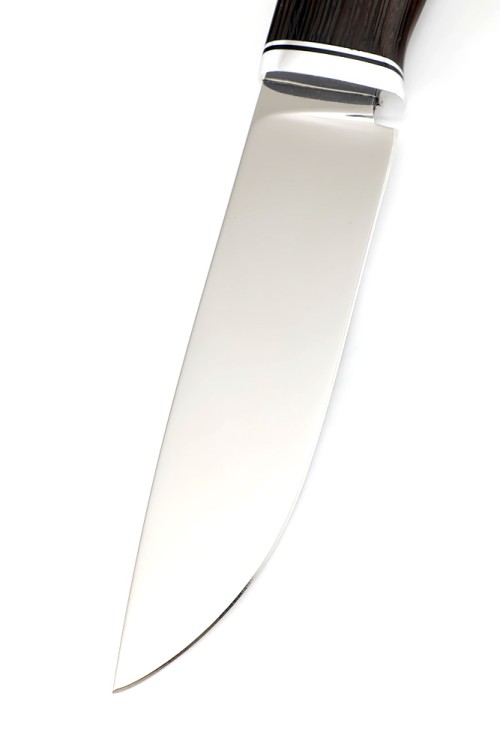 Нож Лесник сталь К340 рукоять венге формованные ножны 