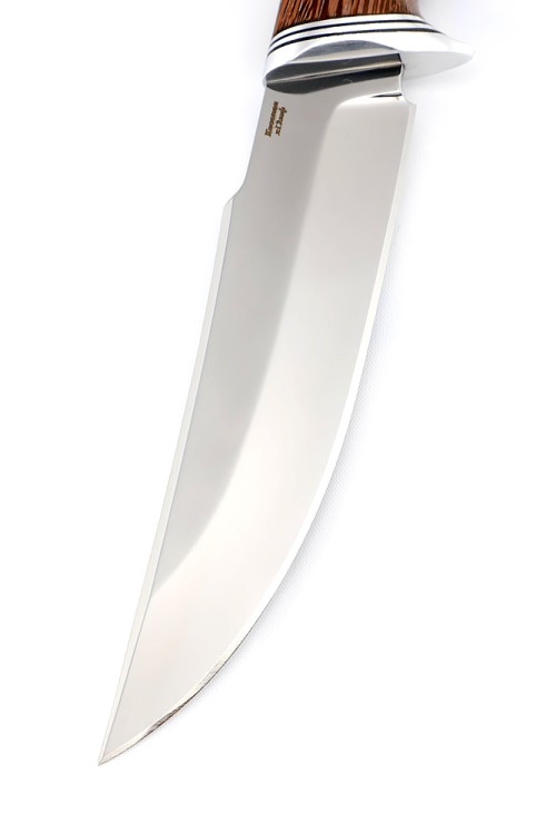 Нож Щучий кованая сталь х12мф рукоять венге 