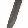 Нож Лось сталь булат рукоять вставка черный граб карельская береза коричневая 