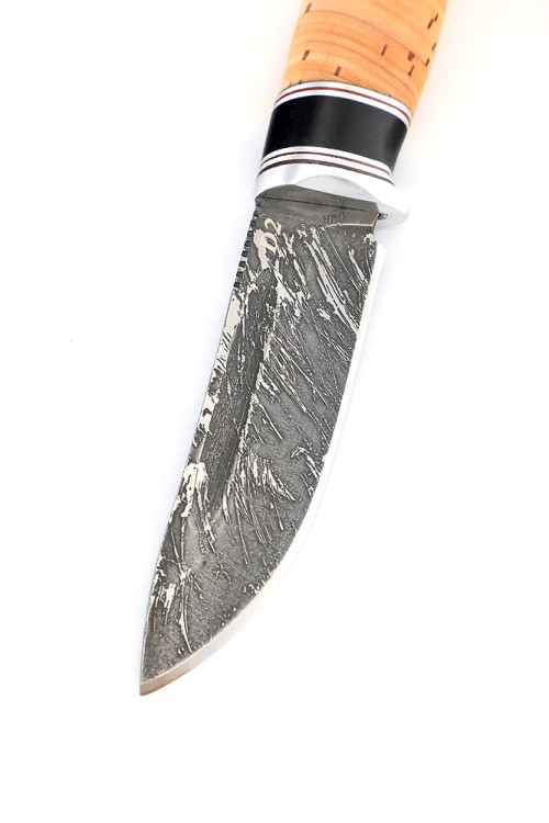 Нож Малыш сталь D2 рукоять береста 